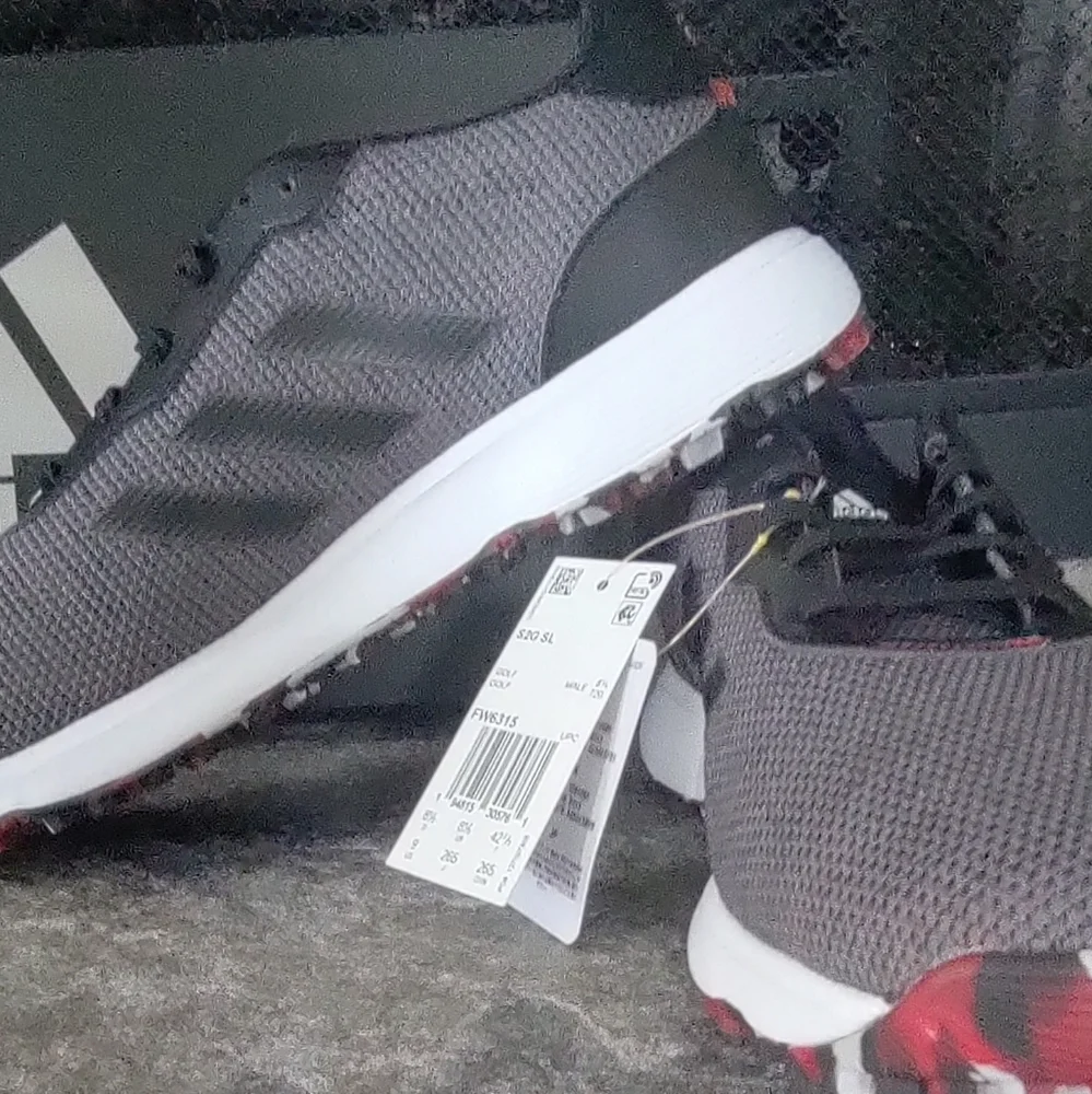 NIB SOLD Mens Adidas golf shoes - Picture 2 of 2